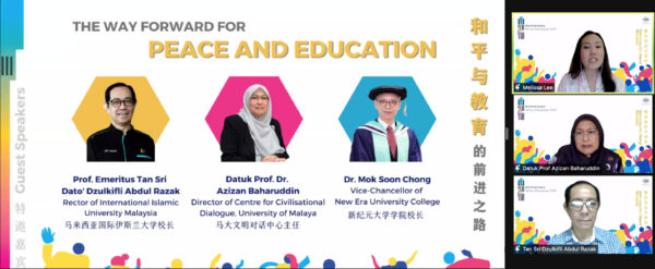 The Way Forward for Peace and Education