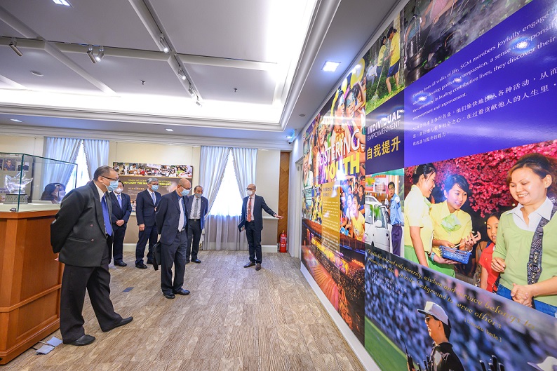 Malaysian and Singaporean Scholars Visit MDPH