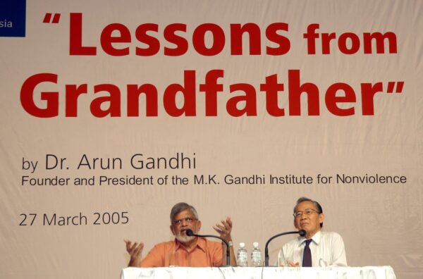 "Lessons from My Grandfather" by Dr. Arun Gandhi