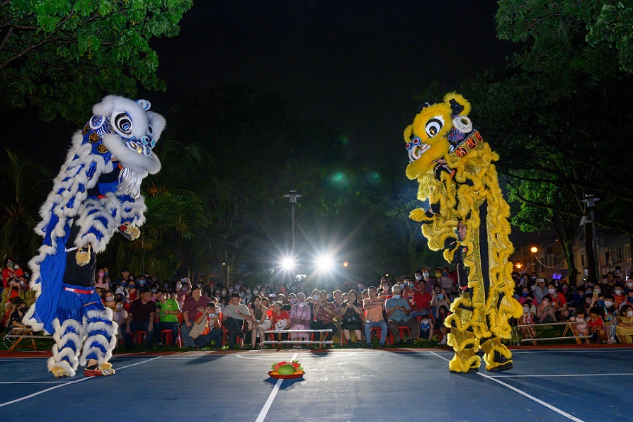 SGM Presents Lion Dance Performance at Chinese New Year Gathering