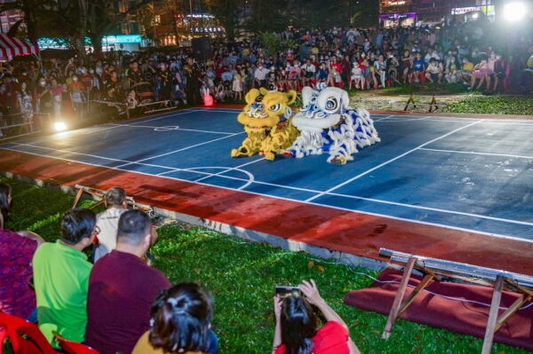 SGM Presents Lion Dance Performance at Chinese New Year Gathering