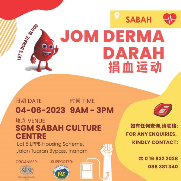 Sabah blood donation