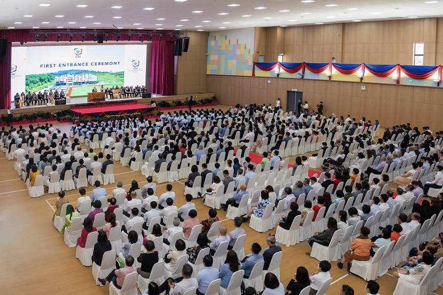 Soka School International Malaysia Holds Inaugural Entrance Ceremony