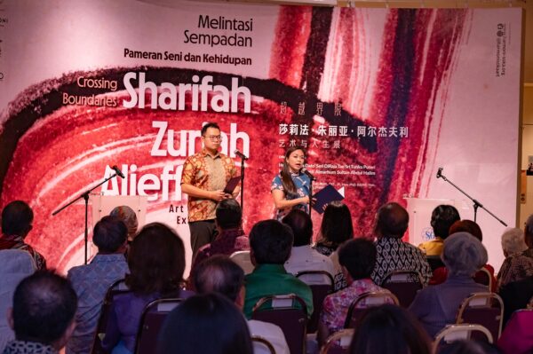 Sharifah Zuriah exhibition opening