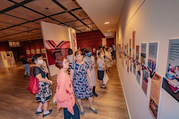 Sharifah Zuriah exhibition opening